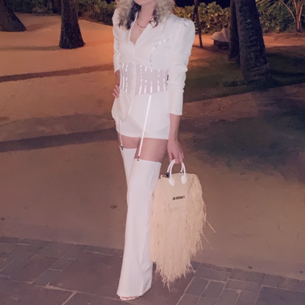 My Looks All Kill Matching Set White